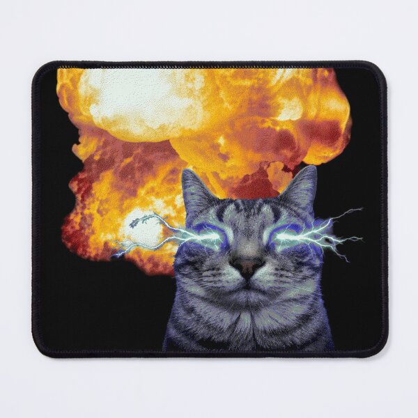 Item preview, Aura Farmer Exploding Laser Cat Meme designed and sold by Zyphero.