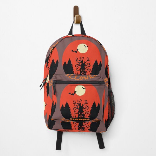 Item preview, Happy Halloween Spooky Haunted Forest Pumpkin Tree Design designed and sold by Mdjahirulsk.