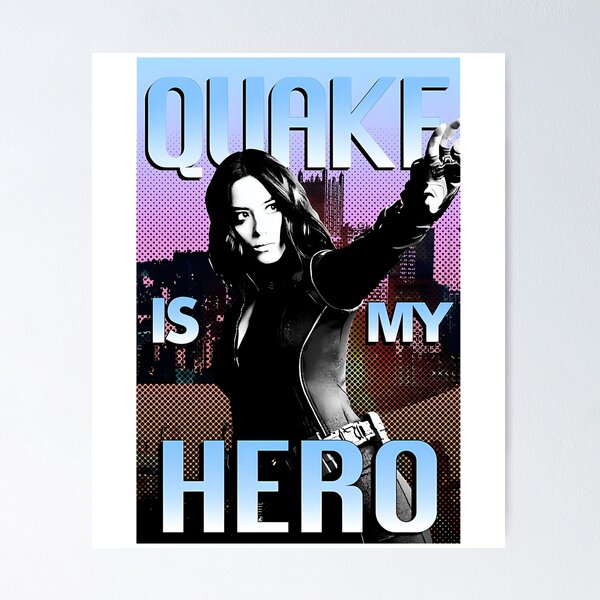Item preview, Quake es mi héroe designed and sold by AlySprout.