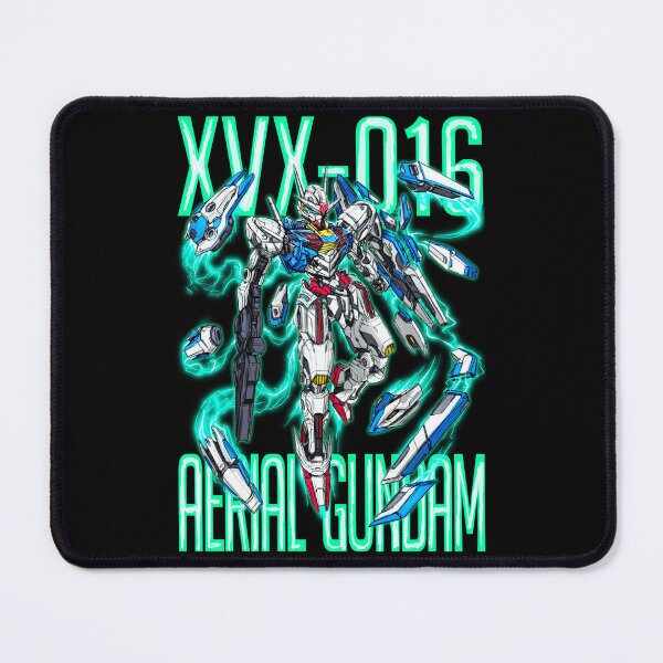 Item preview, XVX-016 Gundam Aerial The Witch from Mercury vector illustration digital art gunpla poster designed and sold by sabartgunpla.