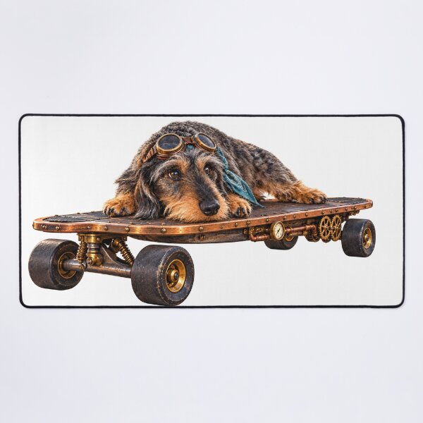 Item preview, Boardwalk Break – Wire-Haired Dachshund designed and sold by Russell Thorne.