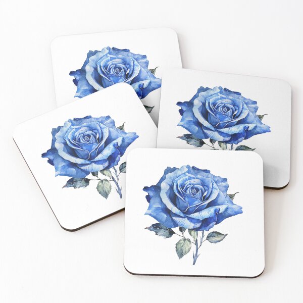 Item preview, Blue Rose | Elegant Floral Aesthetic Art designed and sold by Mandayartstudio.