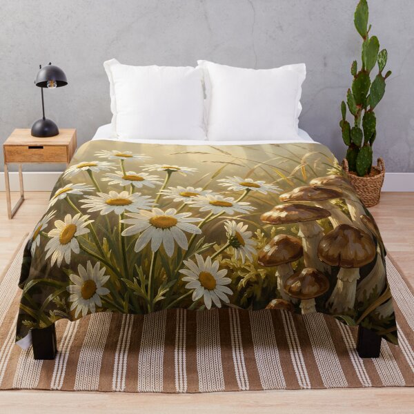 Item preview, Enchanted Forest Daisies and Woodland Mushrooms designed and sold by cr6zym1nd.