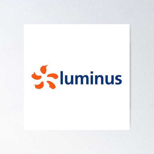 Item preview, Luminus Logo - Belgian Energy Company Brand Icon designed and sold by simefaula.