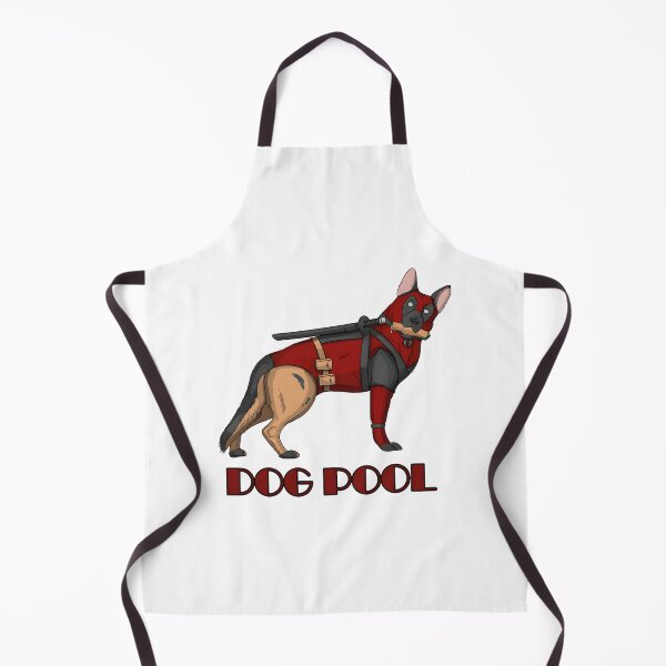 Item preview, Funny Dogpool Design Featuring a Dog with Superhero Style and Pool Elements designed and sold by NeoNMusic.