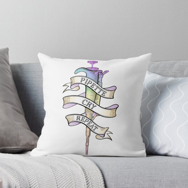 Item preview, Pipette Cry Repeat Pcr Science Tattoo designed and sold by giffywallss.