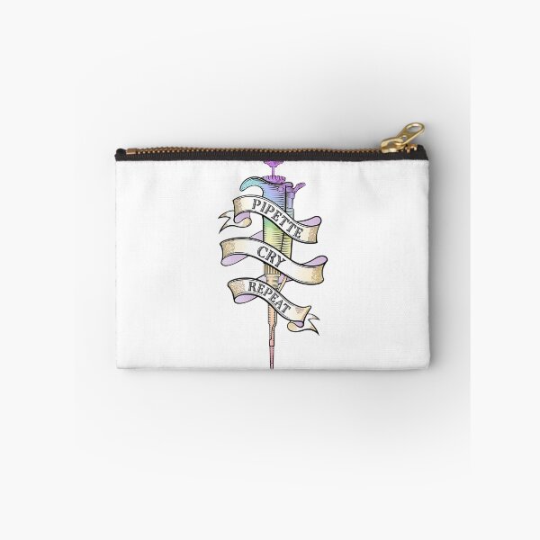 Item preview, Pipette Cry Repeat Pcr Science Tattoo designed and sold by giffywallss.
