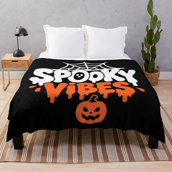 Item preview, Spooky Halloween Vibes Typography designed and sold by mazyoy.