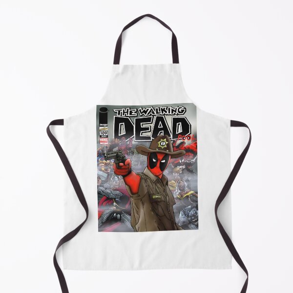 Item preview, Funny Walking Dead and Deadpool Mashup Illustration designed and sold by NeoNMusic.