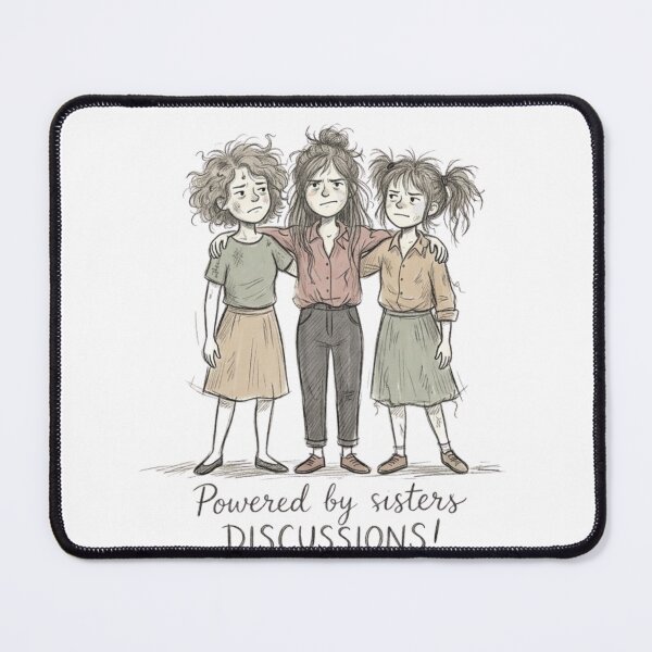 Item preview, Funny print about Sisterhood designed and sold by Mylittleshop26.