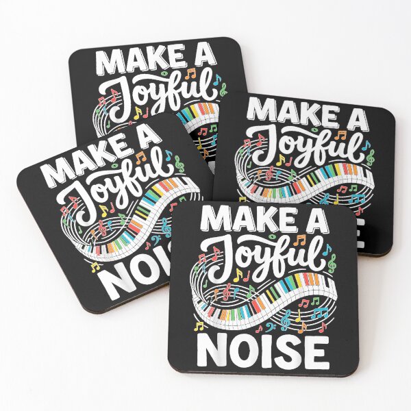 Item preview, Make Joyful Noise Piano Keys Pianist Music Musician Tee  designed and sold by StanaLuis.