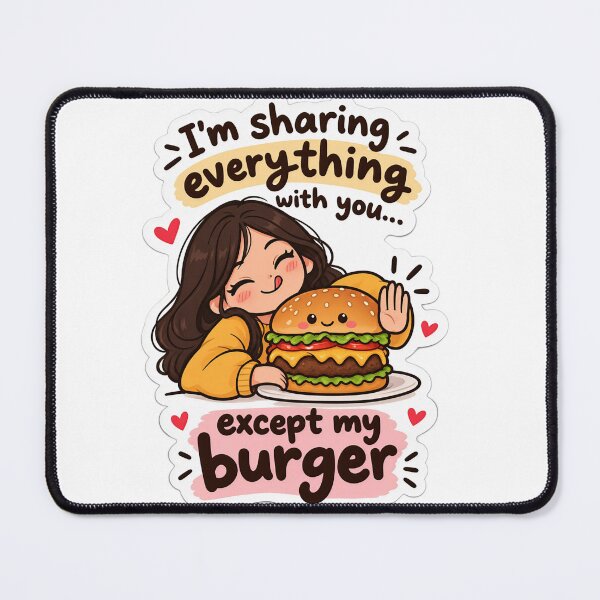 Item preview, Burger is my life ?| Burger lover designed and sold by Mohitt09.