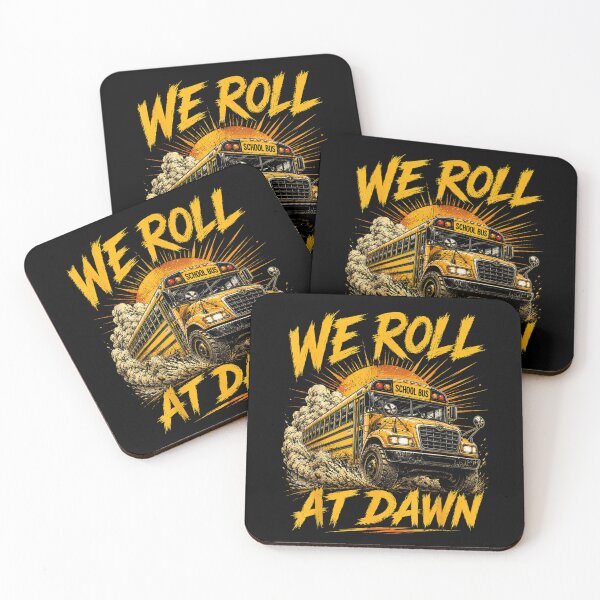 Item preview, We Roll At Dawn School Bus Driver  designed and sold by StanaLuis.