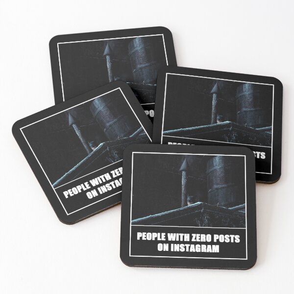 Item preview, People with zero posts on instagram designed and sold by 4gottenlore.