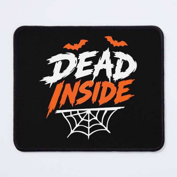 Item preview, Dead Inside Cute Spooky Halloween Typography designed and sold by mazyoy.