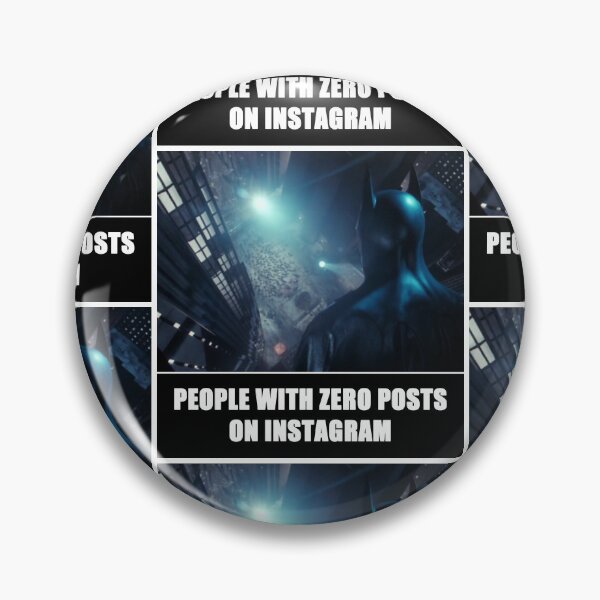 Item preview, People with zero posts on instagram designed and sold by 4gottenlore.