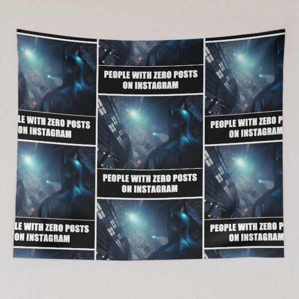 Item preview, People with zero posts on instagram designed and sold by 4gottenlore.