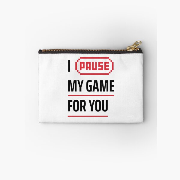 Item preview, I Paused My Game For You - Funny Gamer Love Quote designed and sold by qfa Originals.