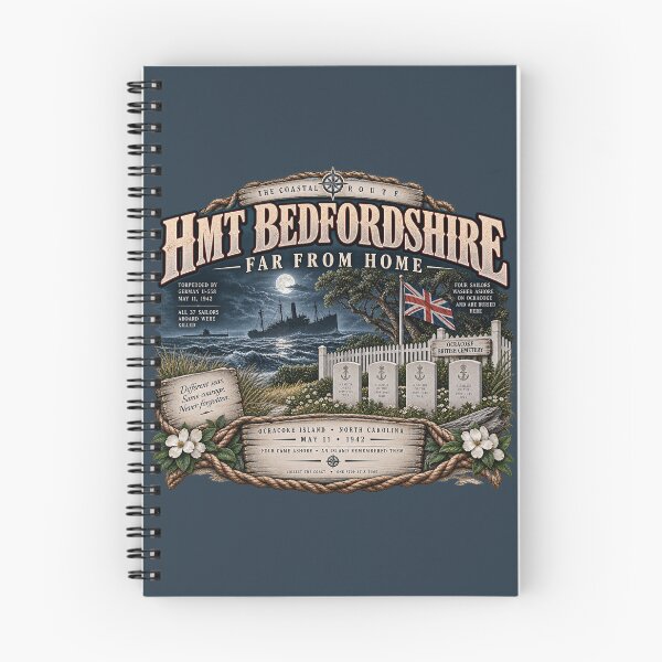 Item preview, HMT Bedfordshire Far From Home designed and sold by The Coastal Route.