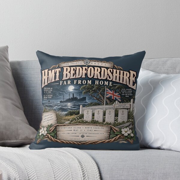 Item preview, HMT Bedfordshire Far From Home designed and sold by The Coastal Route.
