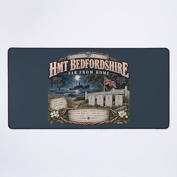 Item preview, HMT Bedfordshire Far From Home designed and sold by The Coastal Route.