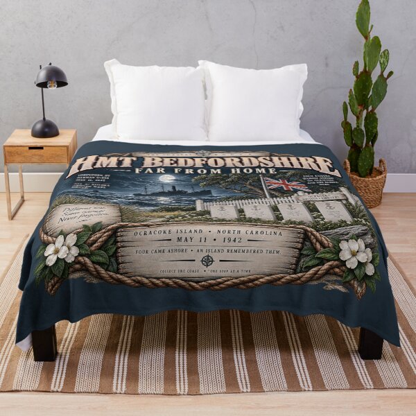 Item preview, HMT Bedfordshire Far From Home designed and sold by The Coastal Route.