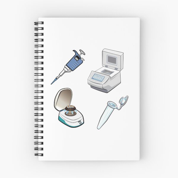 Item preview, Pcr Equipment Sticker Set With Pipette Thermocycler Centrifuge Microcentrifuge Tube designed and sold by giffywallss.