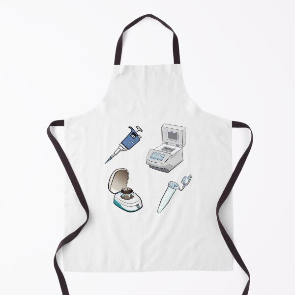 Item preview, Pcr Equipment Sticker Set With Pipette Thermocycler Centrifuge Microcentrifuge Tube designed and sold by giffywallss.