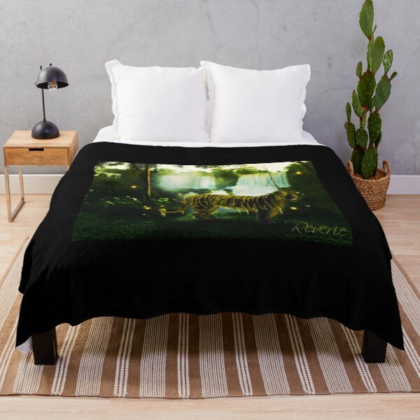 Item preview, Majestic Tiger in Enchanted Jungle designed and sold by roamgrain.