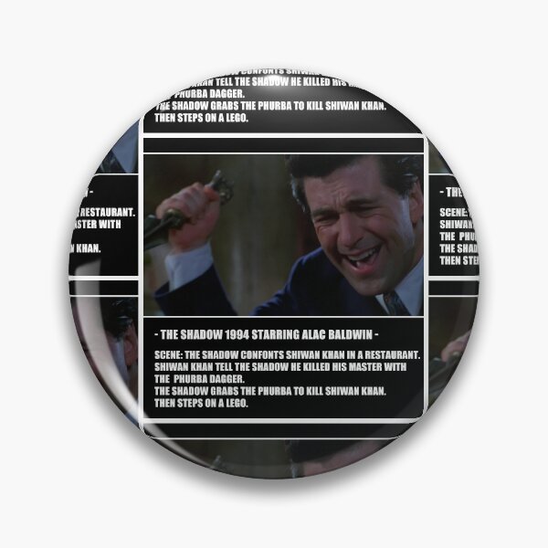 Item preview, The Shadow, movie, 1994, Alec Baldwin, Meme designed and sold by 4gottenlore.