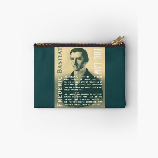 Item preview, Frédéric Bastiat quote: Life, faculties, production — in other words, individuality, liberty, property — this is man. designed and sold by artbleed.