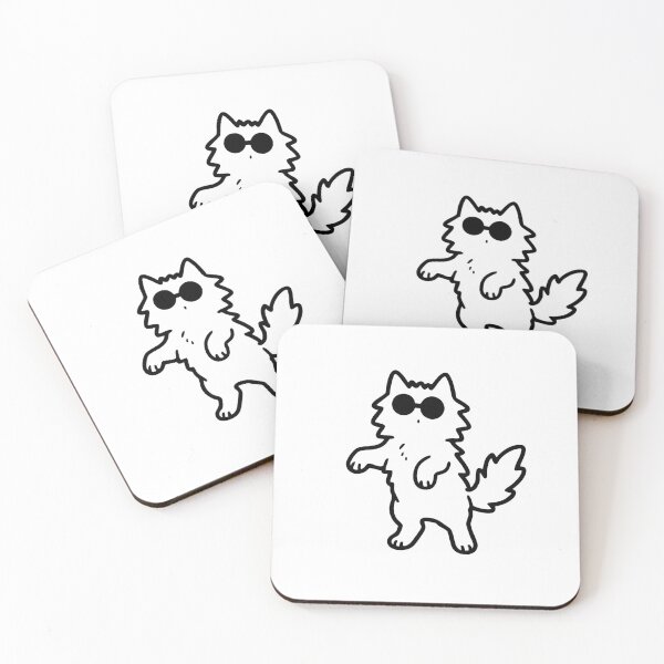 Item preview, Waving Cute Catoru designed and sold by InkStation24.