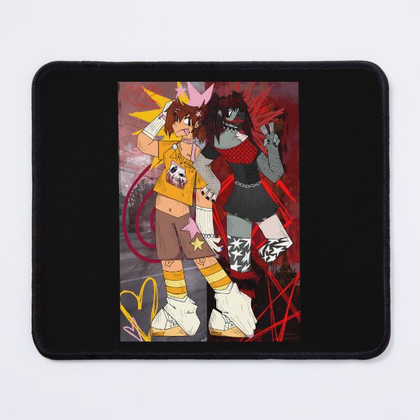 Item preview, Edgy Anime Friends with Colorful Styles designed and sold by roamgrain.