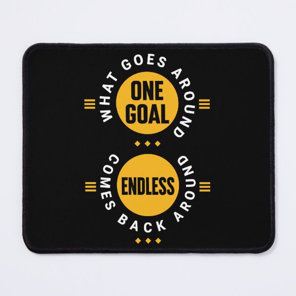 Item preview, One Goal Endless Growth Motivational Success Typography T-Shirt designed and sold by rejowan-arts.