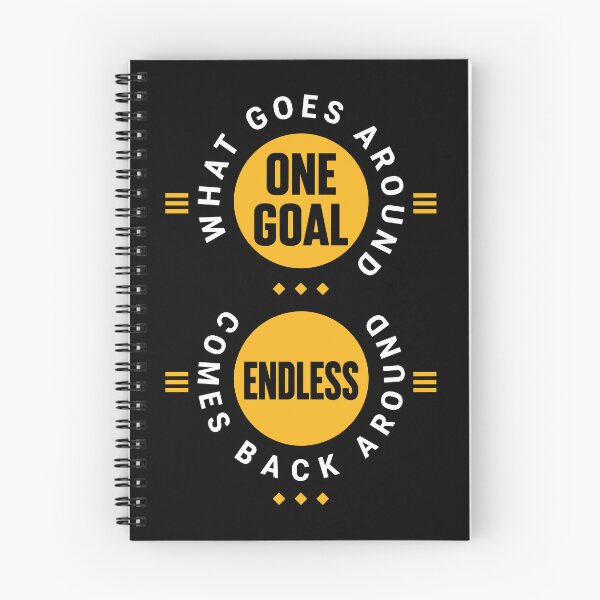 Item preview, One Goal Endless Growth Motivational Success Typography T-Shirt designed and sold by rejowan-arts.