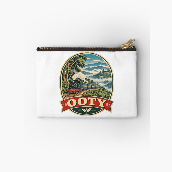 Item preview, Ooty Nilgiri Mountain Railway Vintage Travel Poster designed and sold by Globalcitytees.