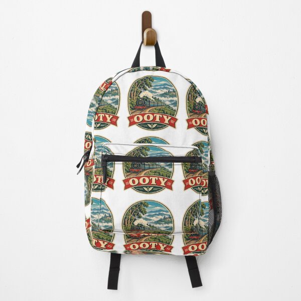 Item preview, Ooty Nilgiri Mountain Railway Vintage Travel Poster designed and sold by Globalcitytees.