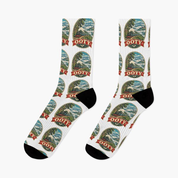 Item preview, Ooty Nilgiri Mountain Railway Vintage Travel Poster designed and sold by Globalcitytees.