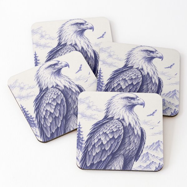 Item preview, Royal eagle in Bic pen designed and sold by PIERRES&MAILLESDesign.