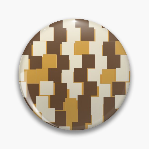 Item preview, 70s Retro Op Art Melting Checkerboard Distortion Abstract Grid Pattern designed and sold by KungPowUnicorn.