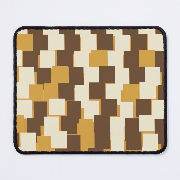Item preview, 70s Retro Op Art Melting Checkerboard Distortion Abstract Grid Pattern designed and sold by KungPowUnicorn.