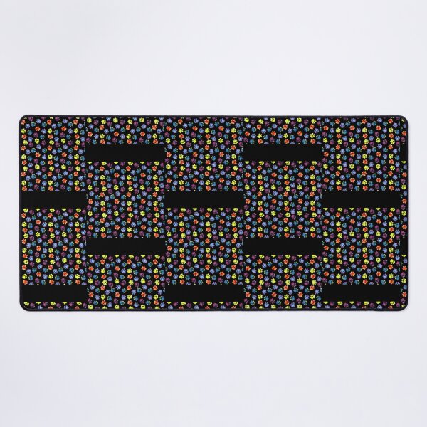 Item preview, Black Rainbow Paw Print Pattern designed and sold by DesignMustangd.