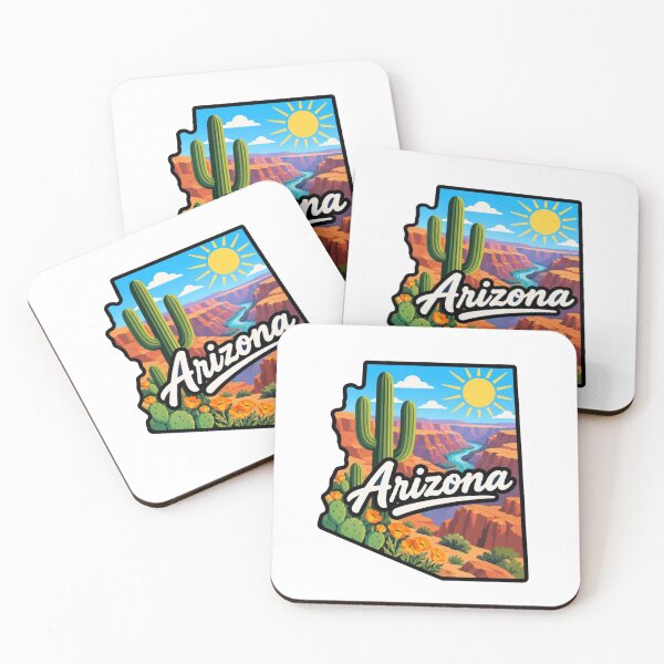 Item preview, Arizona State Map designed and sold by Myra365Art.