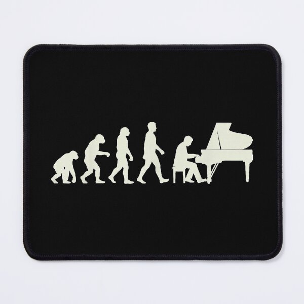 Item preview, Retro Evolution Piano Keys Pianists Classical Music Musician designed and sold by 68MadagascarZoo.
