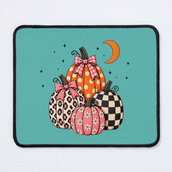 Item preview, Preppy Fall Pumpkins Wall Decor for Kids designed and sold by Tootley.