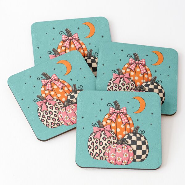 Item preview, Preppy Fall Pumpkins Wall Decor for Kids designed and sold by Tootley.