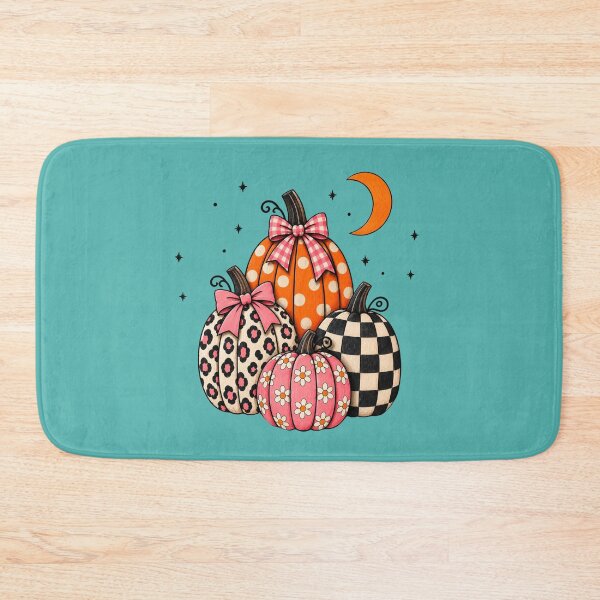 Item preview, Preppy Fall Pumpkins Wall Decor for Kids designed and sold by Tootley.