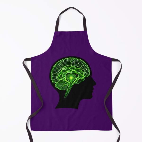 Item preview, Triune Brain Model Neuroplasticity Corporate Psychology Neon Art designed and sold by PERSPECTIVERED.