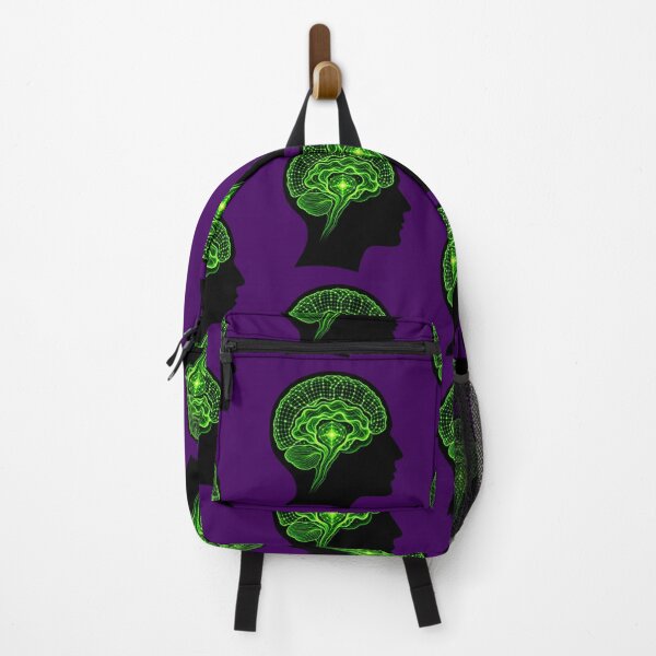 Item preview, Triune Brain Model Neuroplasticity Corporate Psychology Neon Art designed and sold by PERSPECTIVERED.