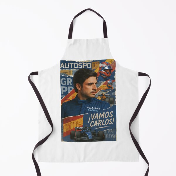 Item preview, Carlos Sainz Williams F1 Retro Collage Poster Art Design designed and sold by Matt Parkinson.